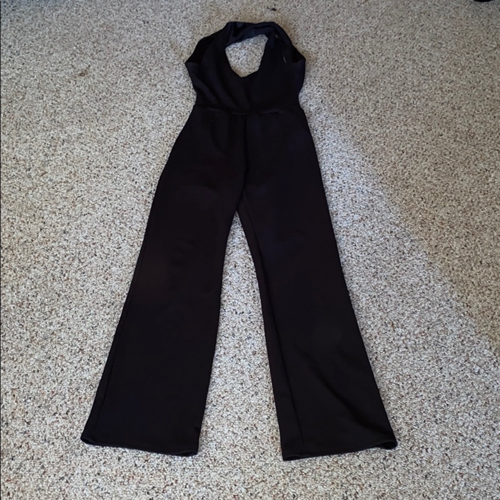Open back jumpsuit